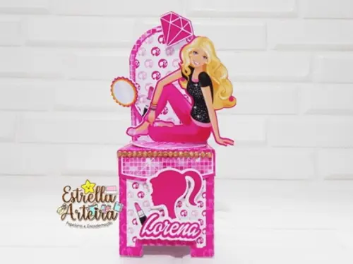 30 Caixinhas para Festa Tema Barbie