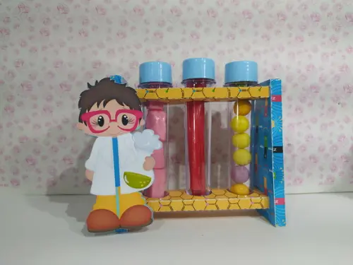 30 Caixinhas para Festa Tema Cientista