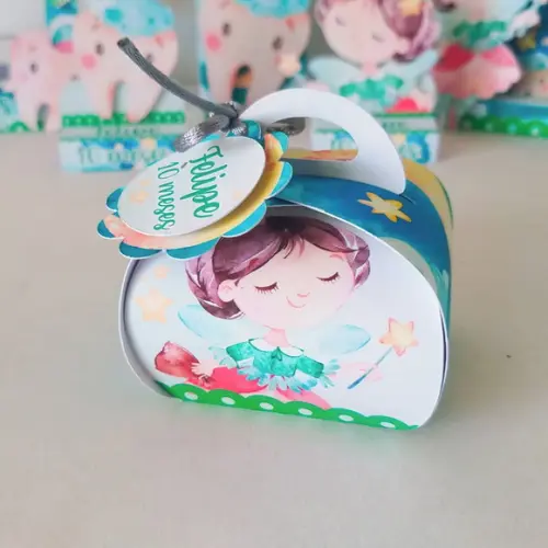 30 Caixinhas para Festa Tema Fada do Dente