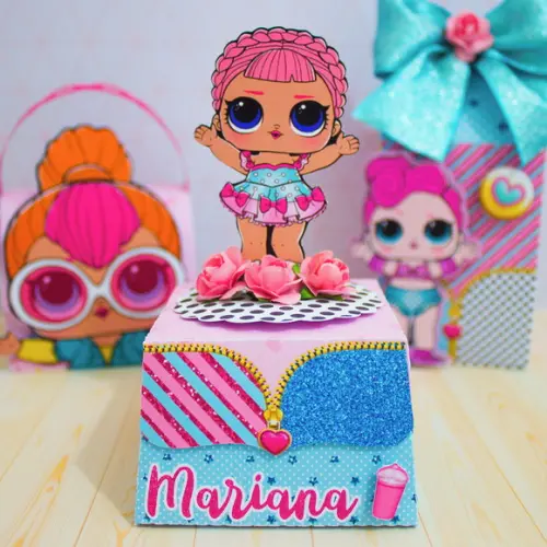 30 Caixinhas para Festa Tema Lol Surprise