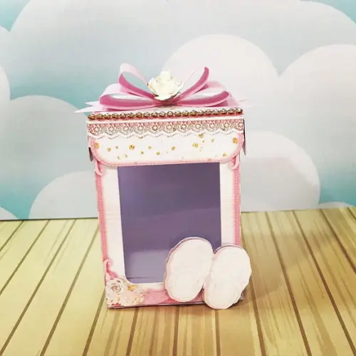 30 Caixinhas Tema Cha de Bebê Menina