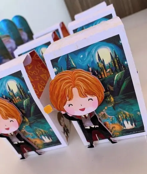 30 Caixinhas Tema Harry Potter