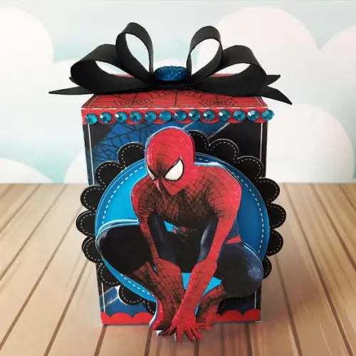 30 Caixinhas Tema Homem Aranha