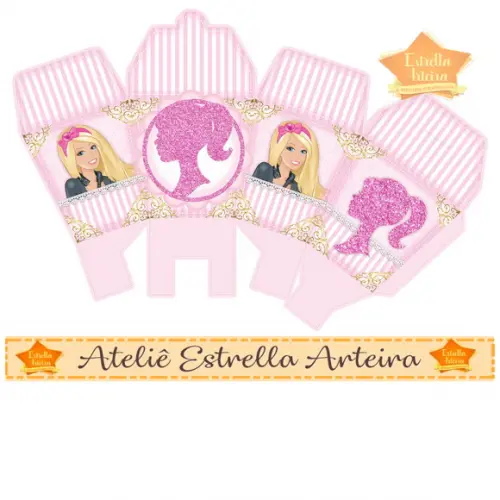 FRETE GRÁTIS -PACOTE 10 CAIXINHAS -BARBIE