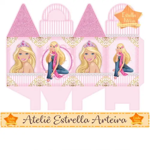 FRETE GRÁTIS -PACOTE 10 CAIXINHAS -BARBIE