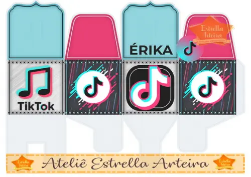 FRETE GRÁTIS -PACOTE 15 CAIXINHAS- TIK TOK