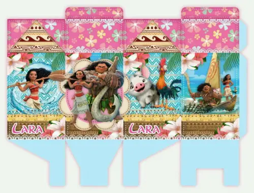 FRETE GRÁTIS- PACOTE 10 CAIXINHAS - MOANA