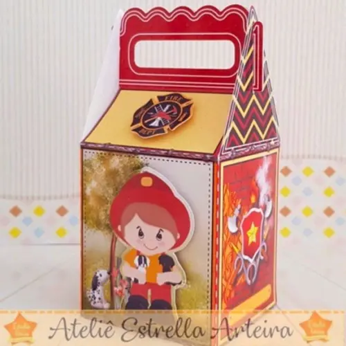 KIT 30 CAIXINHAS - BOMBEIROS