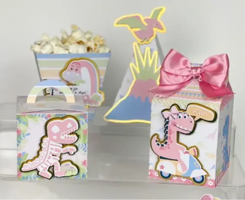 KIT 30 CAIXINHAS DINOSSAURO