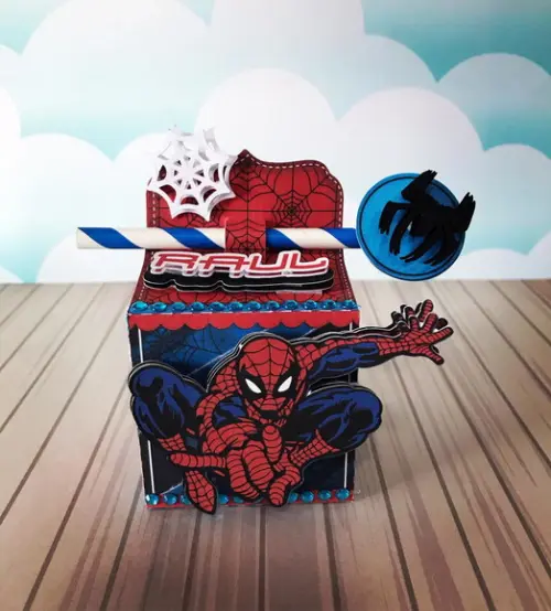 KIT 30 CAIXINHAS HOMEM ARANHA