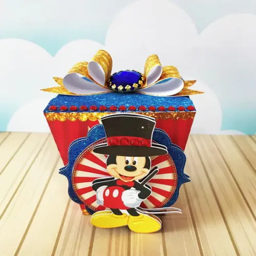 KIT 30 CAIXINHAS MICKEY CIRCO