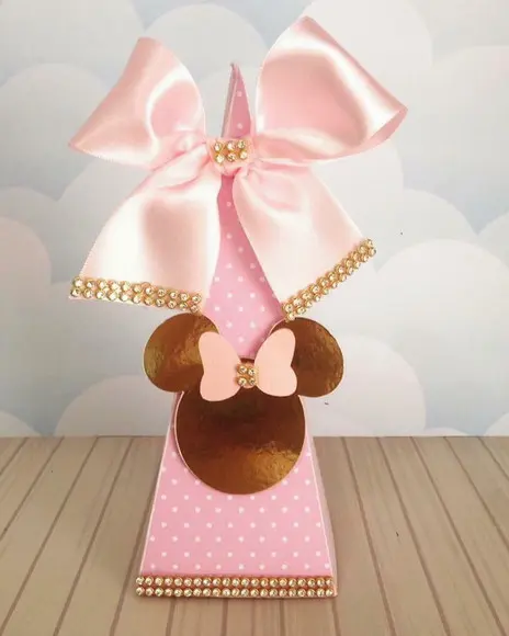 KIT 30 CAIXINHAS MINNIE ROSA