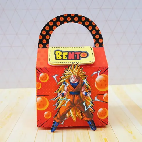 Kit 30 Caixinhas para Festa Tema Dragon Ball Z