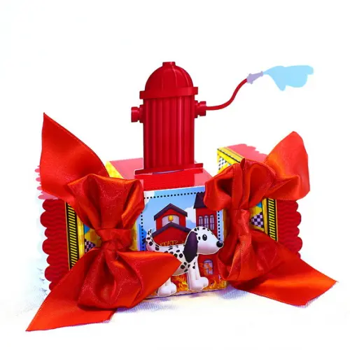 Kit 30 Caixinhas Tema Bombeiros