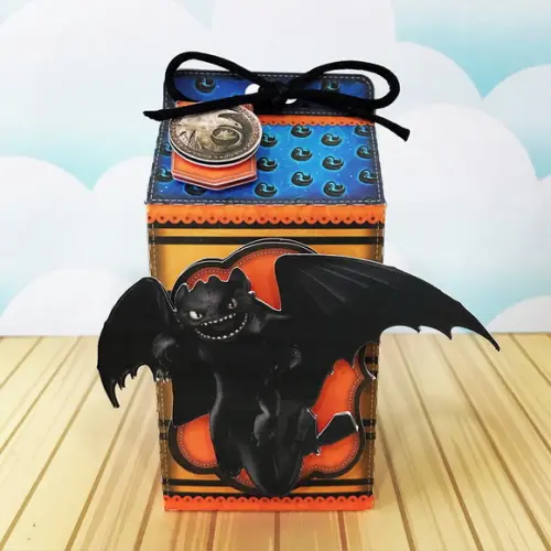 Kit 30 Caixinhas Tema Como Treinar Seu Dragao