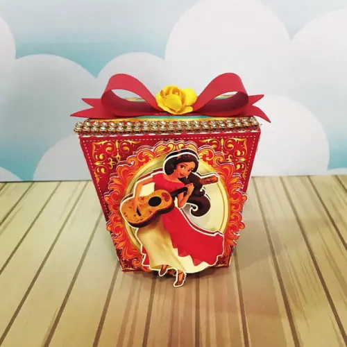 Kit 30 Caixinhas Tema Elena de Avalor