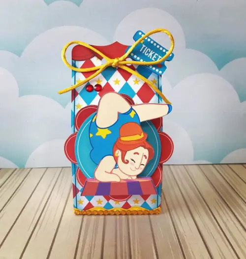 Kit 30 Caixinhas Tema Mundo Bita Circo