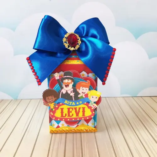 Kit 30 Caixinhas Tema Mundo Bita Circo