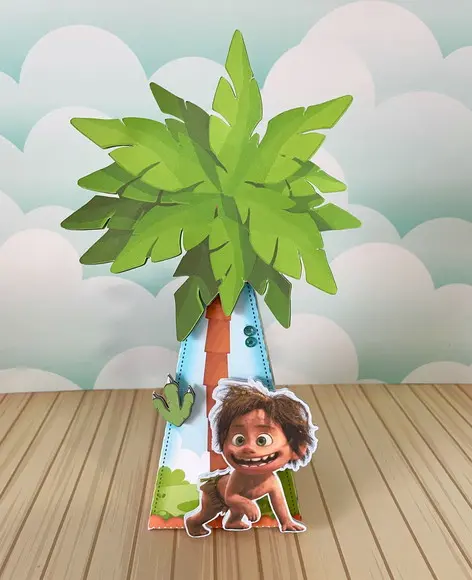 KIT 30 CAIXINHAS TEMA O BOM DINOSSAURO
