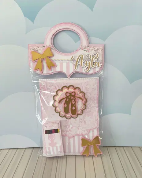 Kit de Colorir Tema Bailarina