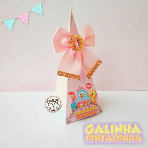 KIT FESTA 20 CAIXAS - GALINHA PINTADINHA CANDY 1
