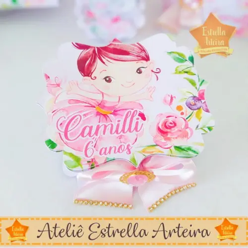 KIT FESTA 20 CAIXINHAS - BAILARINA