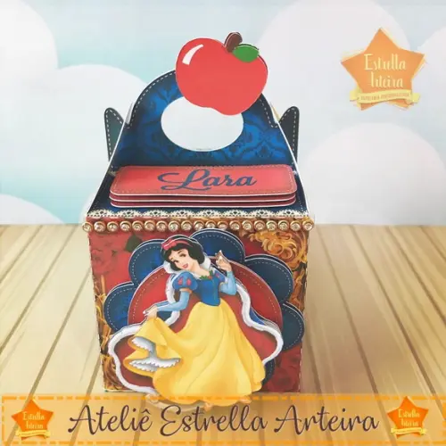 KIT FESTA 20 CAIXINHAS - BRANCA DE NEVE