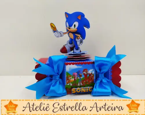 KIT FESTA 20 CAIXINHAS - SONIC