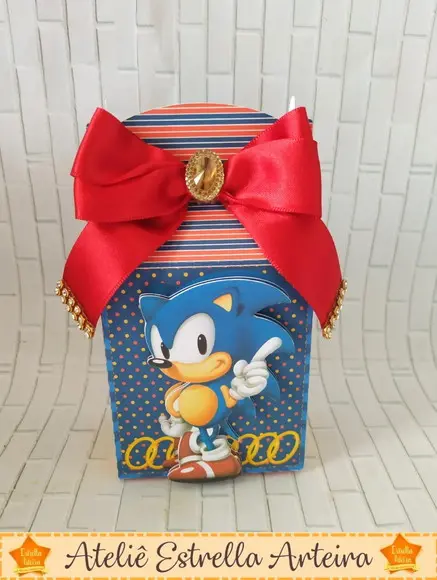KIT FESTA 20 CAIXINHAS - SONIC