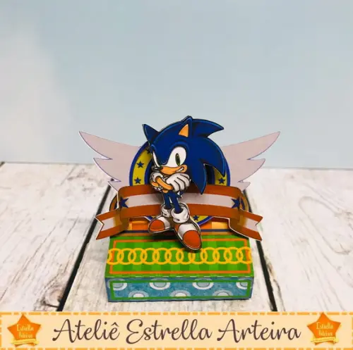 KIT FESTA 20 CAIXINHAS - SONIC