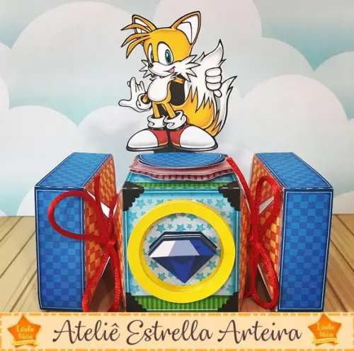 KIT FESTA 20 CAIXINHAS - SONIC