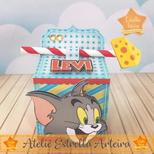 KIT FESTA 20 CAIXINHAS -TOM E JERRY