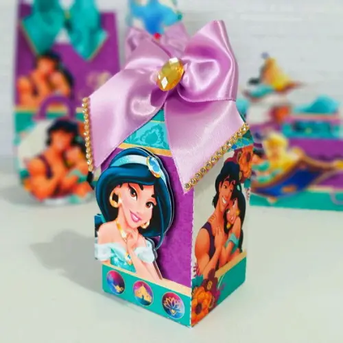 KIT FESTA 30 CAIXINHAS - JASMINE E ALADDIN