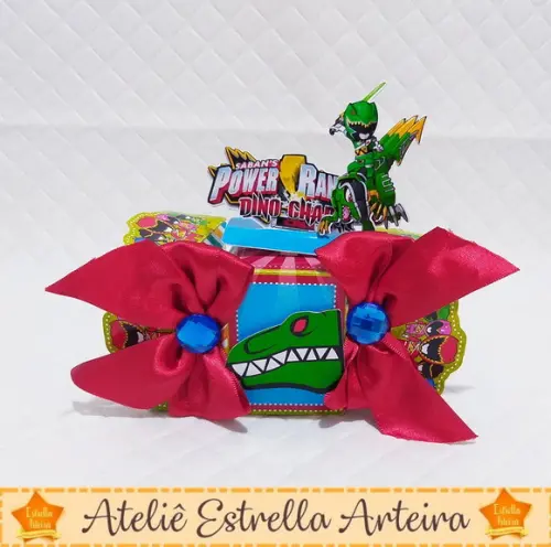 KIT FESTA 30 CAIXINHAS - POWER RANGERS