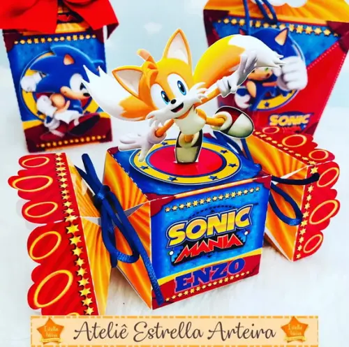KIT FESTA 30 CAIXINHAS - SONIC