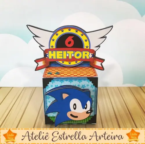 KIT FESTA 30 CAIXINHAS - SONIC