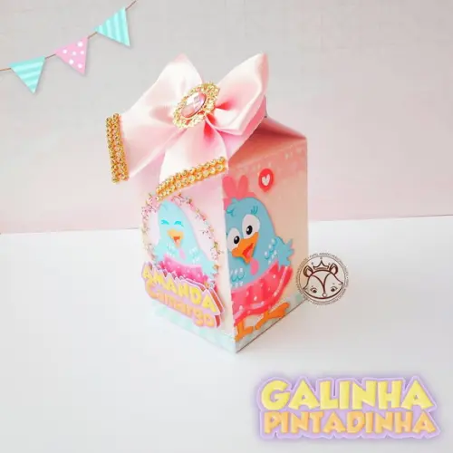 KIT FESTA 30 CAIXINHAS -GALINHA PINTADINHA CANDY 2
