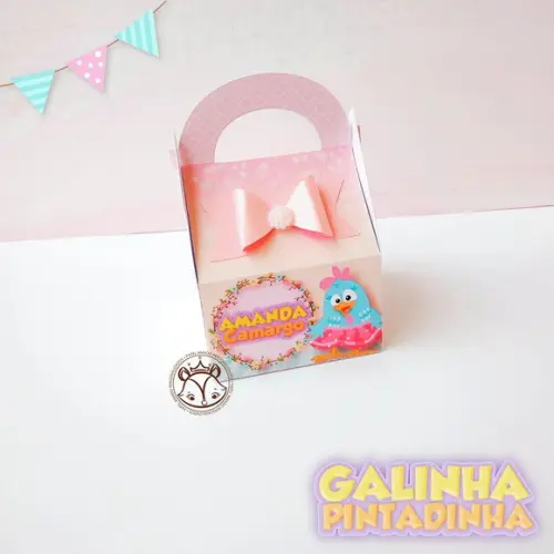 KIT FESTA 30 CAIXINHAS -GALINHA PINTADINHA CANDY 2