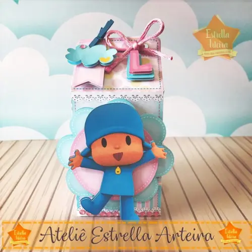 KIT FESTA 30 CAIXINHAS -POCOYO MENINA