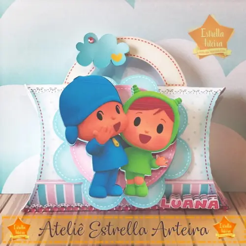KIT FESTA 30 CAIXINHAS -POCOYO MENINA