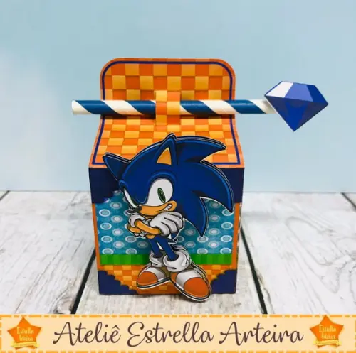 KIT FESTA 40 CAIXINHAS - SONIC
