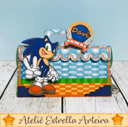 KIT FESTA 40 CAIXINHAS - SONIC