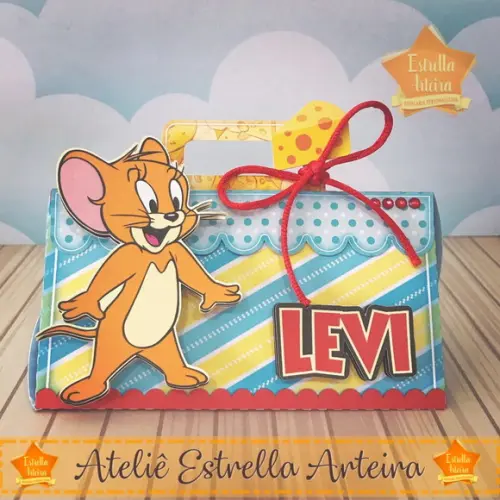 KIT FESTA 40 CAIXINHAS -TOM E JERRY