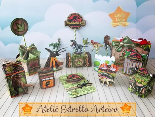 KIT FESTA COMPLETA - JURASSIC PARK