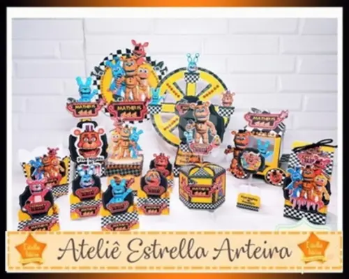 Kit Festa Completa Five Night At Freddy