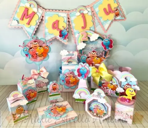 KIT FESTA COMPLETA TEMA BICHIKIDS