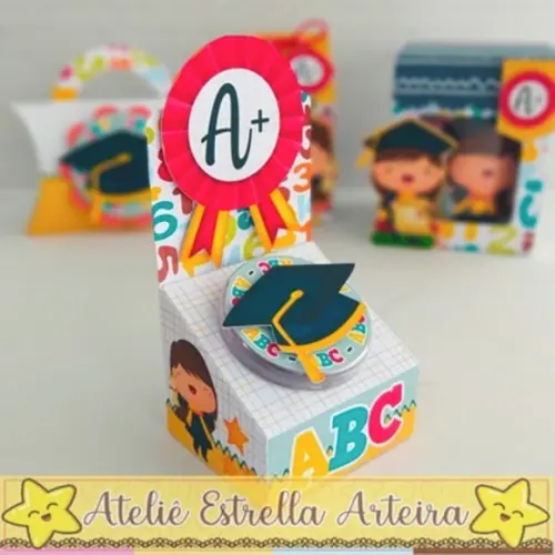 Kit Festa Completa Tema Formatura Abc