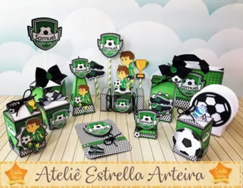 Kit Festa Completa Tema Futebol
