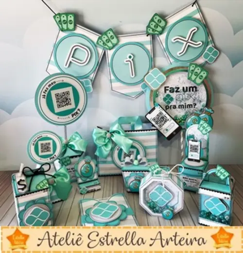 KIT FESTA COMPLETA TEMA PIX
