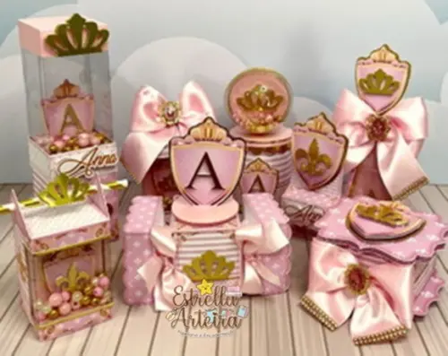 Kit Festa Completa Tema Realeza Menina
